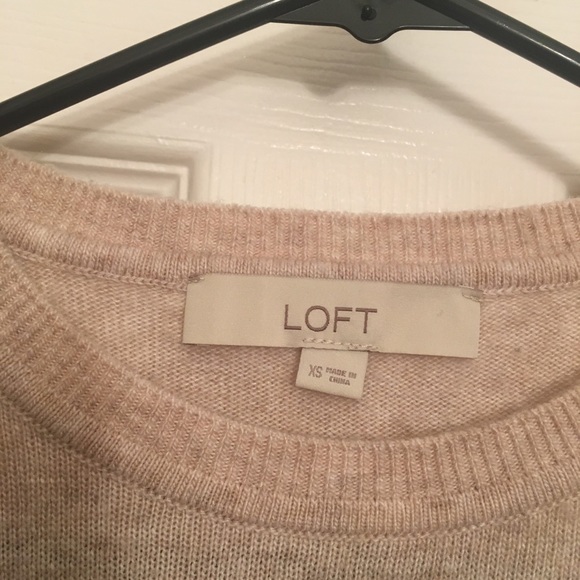 Loft Ruffle Cuff Two in One Sweater - Picture 5 of 7